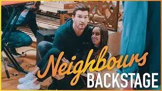 Neighbours Backstage - Ben Hall (Ned Willis) Bea's Electrocuted!