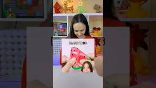 Сквиш из слайма. Просто и быстро #сквиш #слайм #антистресс