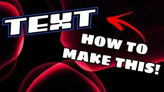 How To Make Double Stroke Text On Mobile!