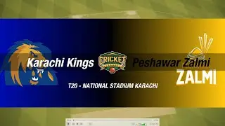 PZ Vs KK PSL 21 Last Five Overs Gameplay Cricket 19