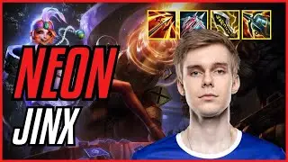 NEON - JINX vs TAHM KENCH ADC - EUW GRANDMASTER - PATCH 11.11