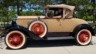 1929 Chevrolet Roadster retro video