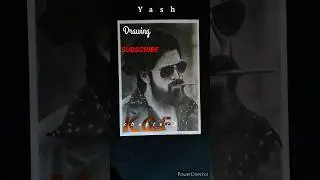 😱Rocky drawing kgf chapter2 #shortsfeed  #youtubeshorts #shorts #kgf2 #viral