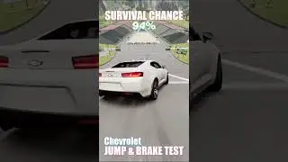 Insane Car Jumps with Brutal Brake Tests!