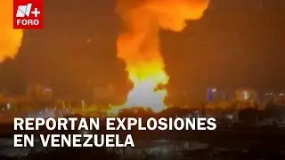 Intervenci&oacute;n de Estados Unidos: Explosiones Retumban en Caracas, Venezuela - Las Noticias