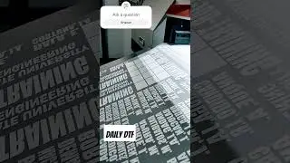 Daily DTF #shorts #dtftransfer #digitalprinting #viral #tshirtprinting #printing #smart