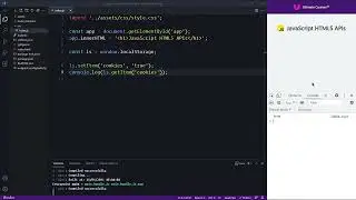 JavaScript HTML5 APIs 058 Set and Get Data to localStorage