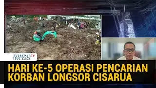 Hari Ke-5 Penanganan Longsor di Cisarua, BNPB Masih Lakukan Modifikasi Cuaca