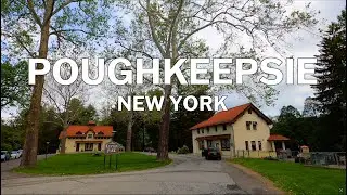 Poughkeepsie, New York _ Driving Tour 4K