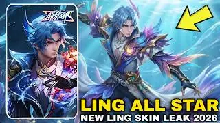 LING ALL STAR SKIN WILL BE THE COOLEST SKIN EVER!? | LING NEW SKIN LEAK IN 2026 - MLBB