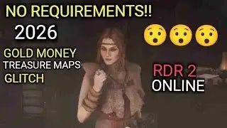 *NO REQUIREMENTS* MONEY XP TREASURE MAPS GLITCH - RDR2 ONLINE - RED DEAD ONLINE