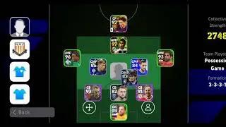 3-3-3-1 best efootball formation! efootball 2024 #424formation #efootball