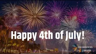 Happy 4th of July from ON Services!
