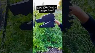 Представляем базу для куклы-дракона стоимостью 400 тысяч долларов! #paperdragon #puppet #paperart...