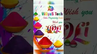 wishing you and your family a very happy Holi.