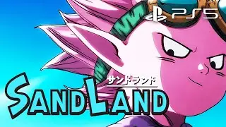 SAND LAND Gameplay Walkthrough FULL DEMO (4K 60FPS PS5)