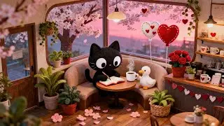 Beauty is something felt 🌸🎧 &mdash; Rainy Jazz Lofi for Study & Focus