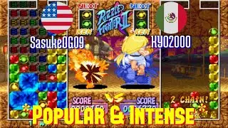 FT10 @spf2t: SasukeOG09 (US) vs KYO2OOO (MX) [Super Puzzle Fighter II Turbo spf2 Fightcade] Jan 27