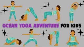 Ocean Yoga Adventure for Kids 🐬 | Fun Poses & Calm Breathing