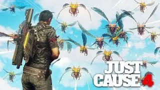Just Cause 4 - BIGGEST ALIEN HORDE VS THE BIGGEST CITY!