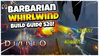 Diablo 3 Barbarian Whirlwind Set Build Guide Season 28!