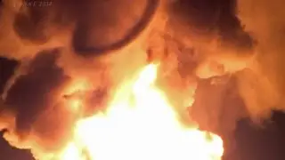 Torrance F.D. / Exxon-Mobil Oil Refinery Burn Off