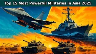 Top 15 Strongest Asian Military Powers 2025