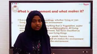 Class 4 - Elementary Science - English Version - Chapter - 01 : Living Things and Environment
