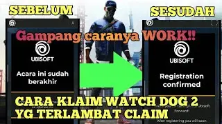 Cara CLAIM Game watch dogs 2 gratis Yg telat CLAIM!!
