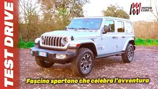 NEW JEEP WRANGLER SAHARA 4X4 2025 - FIRST TEST DRIVE