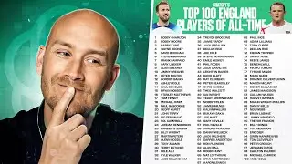 AI Ranked England&rsquo;s Top 100 Greatest Players&hellip; It&rsquo;s Weird