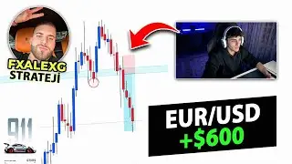 +600$ Kazandıran CANLI EUR/USD İŞLEMİM ! PRİCE ACTİON