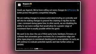 RESPAWN BANNED CONFIGS?!?! [Apex Legends]