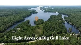 SOLD! - 3971 Ardoch Road | 8 Acres of Private Waterfront on Big Gull Lake