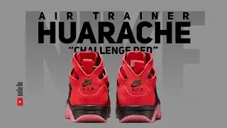 Кроссовки Nike Air Trainer Huarache &ldquo;CHALLENGE RED&rdquo; | Подробности и информация о релизе | 2026 год