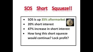SOS short squeeze!