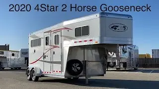 2020 4Star 2 Horse Gooseneck