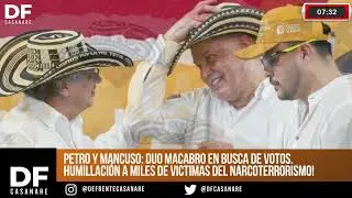 Petro y Mancuso: duo macabro en busca de votos. Humillaci&oacute;n a miles de victimas del narcoterrorismo!