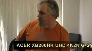 ACER XB280HK 4K G-SYNC MONITOR