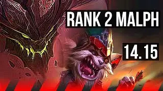 MALPHITE vs KLED (TOP) | Rank 2 Malph, 4/2/6 | TR Challenger | 14.15