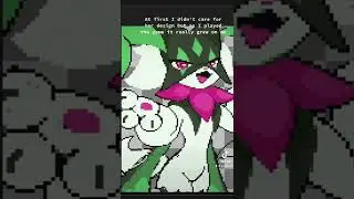 Meowscarada Pokemon Pixel Art Speed Paint #pixelart #shorts