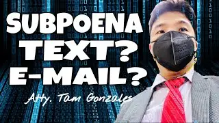 SUBPOENA TEXT EMAIL #136