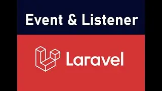 Laravel event and listener tutorial