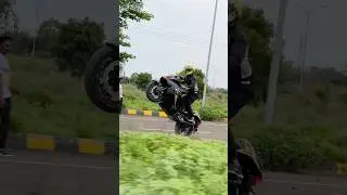 Hayabusa gen3 на заднем колесе от Faraz Stunt Rider #farazstuntrider #hayabusa #superbikes #bikers