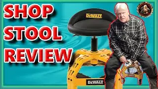 Dewalt Adjustable Shop Stool &mdash; Comfortable, Durable, and Worth It