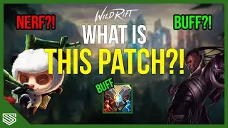 TEEMO NERF?! LUCIAN BUFF?! WHAT IS GOING ON! - Wild Rift 2.4c Patch Notes