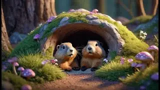 Ops! A marmota adormecida perdeu sua toca 🦫 | Can&ccedil;&otilde;es Infantis e Rimas para Crian&ccedil;as