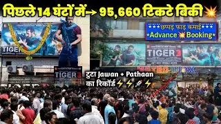 14Hrs➙95,660 Tickets SOLD-OUT💥 #Tiger3 Advance Booking | Tiger 3 Day 1 Collection | Tiger 3 Review