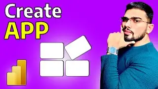 Как создать приложение в службе Power BI | Поделиться через приложение Power BI