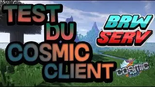 TEST DU COSMICCLIENT EN RUSH FFA SUR BRW SERV ! MEILLEUR LAUNCHER MINECRAFT PVP BOOST FPS++